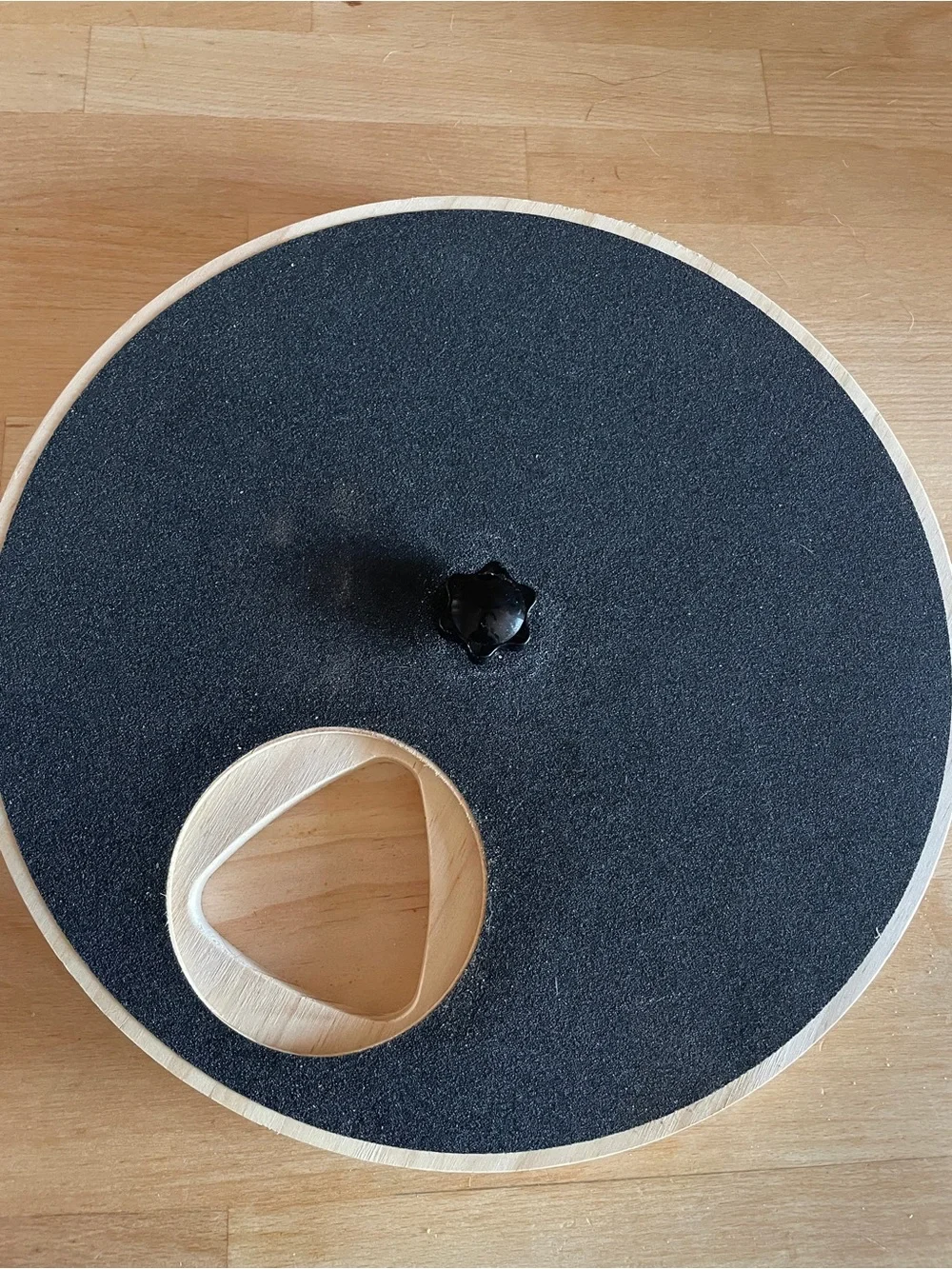 Pet scratch pad treat puzzle toy for dogs or cats